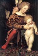 HOLBEIN, Hans the Younger Darmstadt Madonna (detail) sf china oil painting reproduction